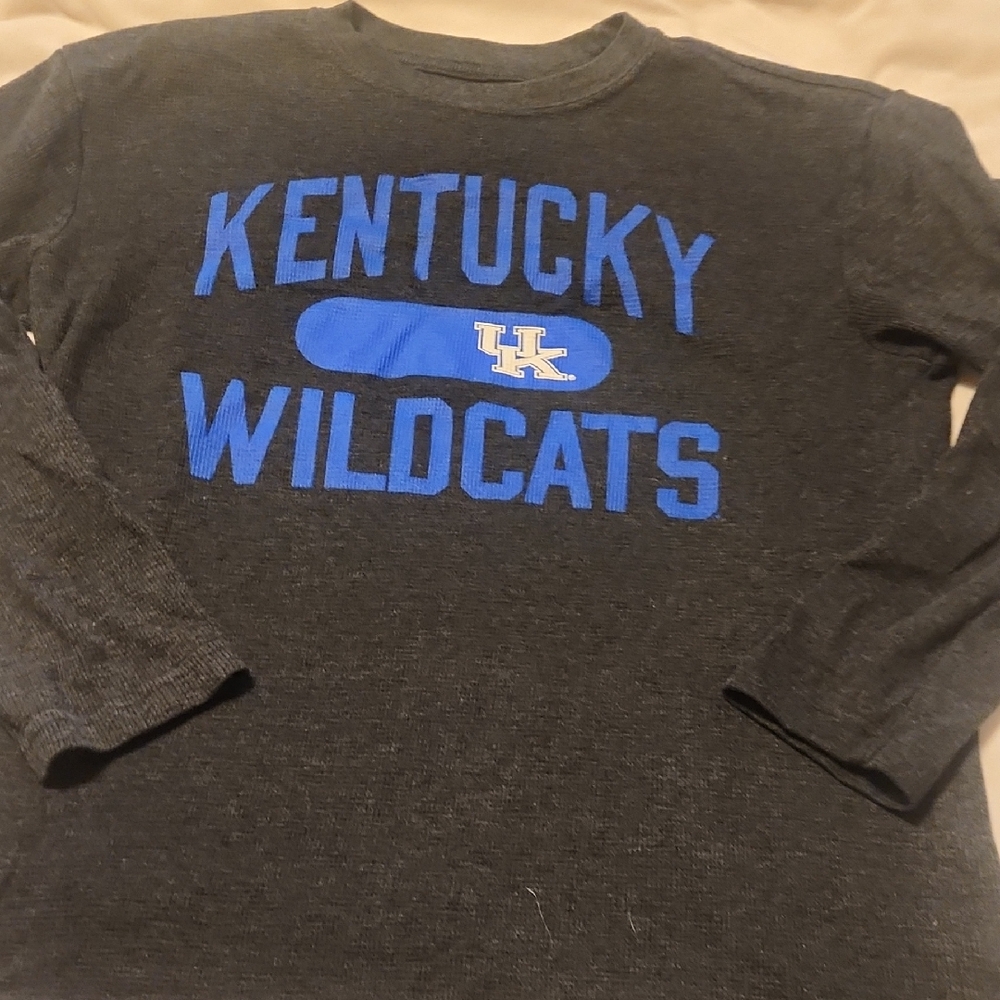 Kentucky Wildcats Long Sleeve Shirt - Gray and Blue